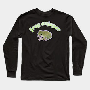 frog enjoyer Long Sleeve T-Shirt